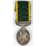 A South Africa Efficiency Medal to Cpl W. D. C. Henderson S.A.C.S.