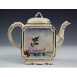 A 19th century Aesthetic teapot and cover,