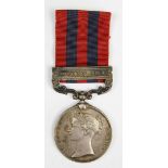 An India General Service Medal 1854-1895 to 1005 Pte M.