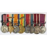 A World War I British Expeditionary Force Military Medal group to 8527 Sjt H.