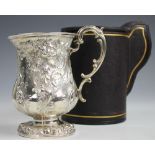 A Victorian silver christening mug, Thomas Edwards, London 1849,
