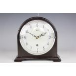 An Art Deco style Smiths Enfield Bakelite mantle clock,