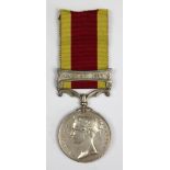 A China Medal 1857-1860 to John Lemon 59th Reg't,