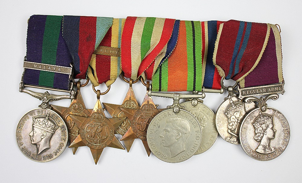 A World War Two medal group of nine to 4122719 W. O. CL 2 C.