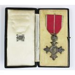 A Military issue MBE medal,