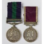 A General Service Medal pair to 22532095 S. Sjt H. W. R.