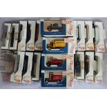 A collection of forty-six Lledo Days Gone die cast model vehicles, mostly the blue and red boxes,
