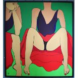 Sheila Benson (Modern British, Shropshire), Acrylic on canvas, 'Whatever',