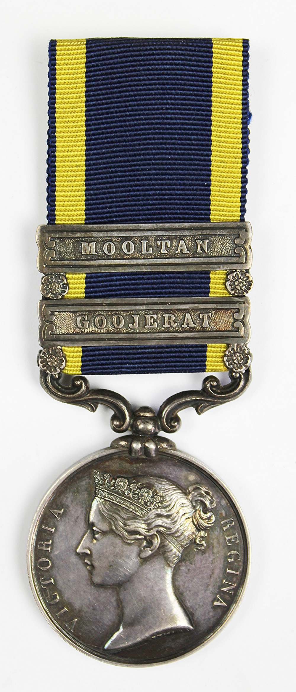 A Punjab Medal 1848-1849 to John Edgecombe 32nd Foot,