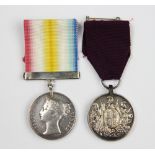 A Long Service and Good Conduct medal pair to Thomas Price,