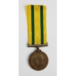 A Territorial War Medal to 43620 Pte G Guyton Norf.