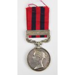 An India General Service Medal 1854 to 839 Pte James Deane 2/9th Foot,