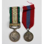 A George VI India General Service Medal to 5770140 Pte F. G. Darnell, R.Norf.