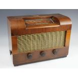 A vintage His Masters Voice radio,