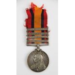 A Queen South Africa Medal to 1657 Sgt J Casseretto Norfolk Reg't, with South Africa 1902,