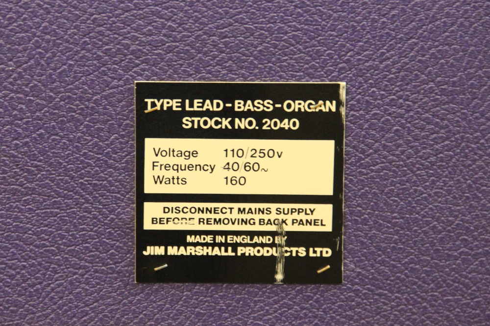A Marshall Amplifier, - Image 3 of 3