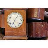 A collection of early 20th century mantel clocks and part clocks,