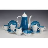 A 1950's Susie Cooper fifteen piece part coffee service,