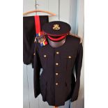 A Shropshire Yeomanry No 1 Service Dress Uniform (now the Royal Mercian and Lancastrian Yeomanry),