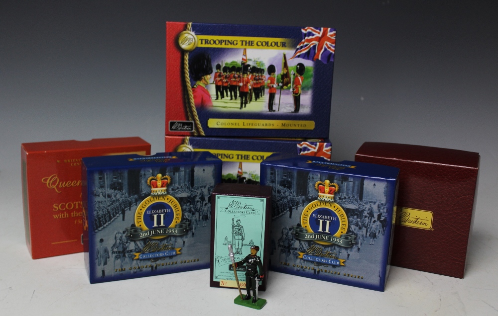 A collection of modern Britains lead soldier boxed sets,