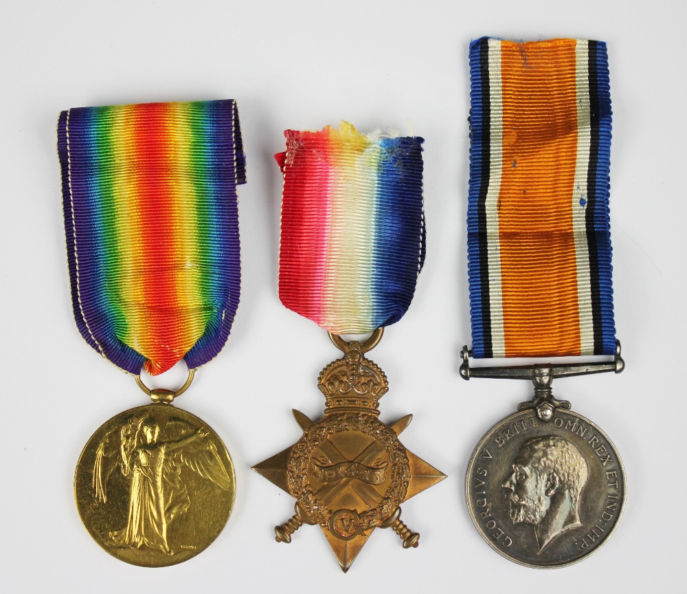 A World War I trio to 4886 Spr B. J.