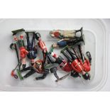 A quantity of assorted toy soldier figures, to include; Britains and later examples,