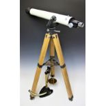 An Astro Astronimical Telescope on tripod, D= 60mm F= 700mm,