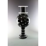 A large Italian glass Peter Shire Ponte Vivarini Palazzo series Yano vase,