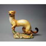 A Beswick Stoat, no 1021, in gloss,