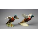 A Beswick Pheasant on base (flying upwards) no 849,