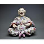 A Meissen porcelain nodding pagoda figure,