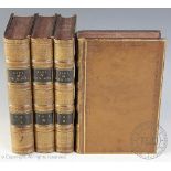 TAYLOR (W), LIFE AND TIMES OF SIR ROBERT PEEL, 4 vols, engraved frontis and other plates,