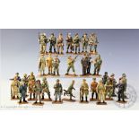 A selection of Del Prado model soldiers etc,