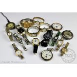 A selection of gentleman's and lady's watches to include Seiko, Ingersol, Sekonda, Pulsar,
