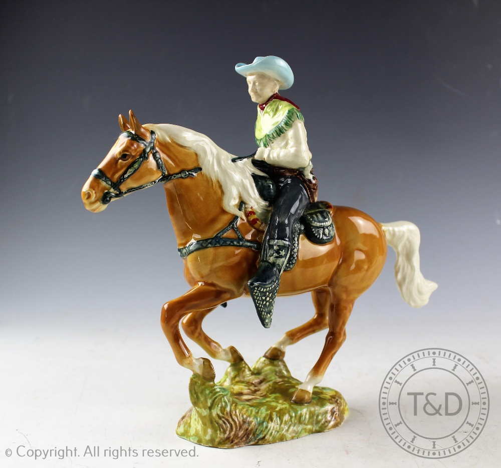 A Beswick Canadian mounted cowboy, designed by Mr. - Bild 2 aus 4