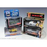 Three 007 Corgi model vehicles comprising; 'The world is not enough' BMW 0500 I,