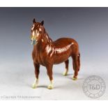 A Beswick Pinto pony, model number 1373, designed by Arthur Gredington, first version,