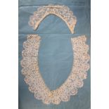 A collection of ivory Honiton lace including fichus and collars (4)