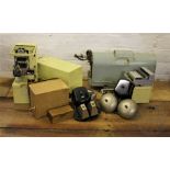 A collection of vintage telephone and GPO equipment, to include a telephone set 'F' MK II,