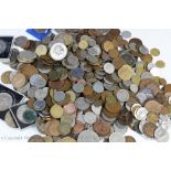 A large collection of 20th century British and foreign coinage,
