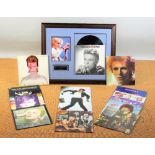 A collection of David Bowie albums, first or early pressings,