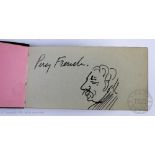 A thumb autograph album,