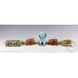 Assorted Beswick dogs, comprising: Comical Dachshund model number 1088, 9cm high,
