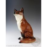A large Beswick fox, model number 2348, designed by Graham Tongue, issued 1970-1984, 31.