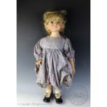 A Hildegard Gunzel large limited edition doll, Stephana 15/25 Europa, 26.