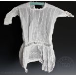 A large quantity of 19th century white work garments to include children's dresses,