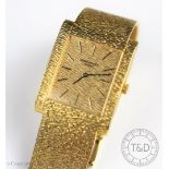 A Patek Philippe 18ct yellow gold gentlemans wristwatch, 3553/1, circa 1970,