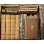 A collection of 18th century bindings, to include JOHNSON (R), PHOTOGRAPHY ARTISTIC AND SCIENTIFIC,
