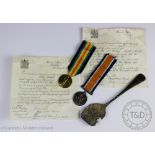 A World War I pair to 43109 Pte W. P.