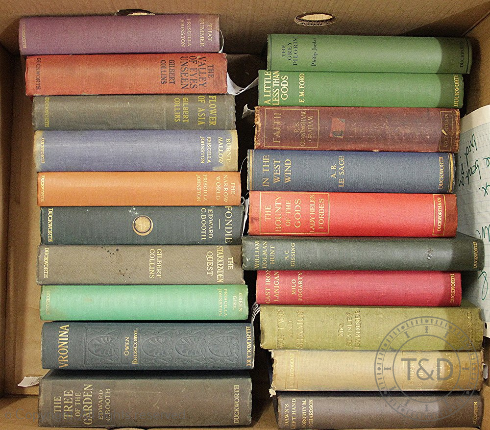 A large collection of cloth bound Duckworth Press books, to include, ANDREYEFF (L), - Image 3 of 5